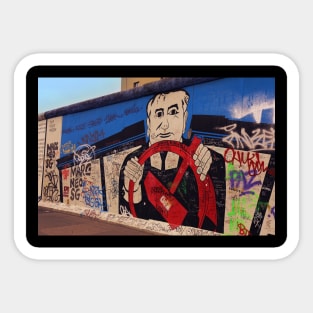 Berlin Wall Graffiti Sticker